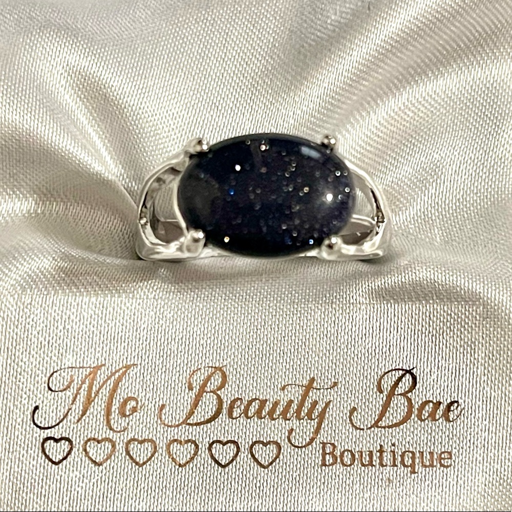 Blue Sandstone Ring
